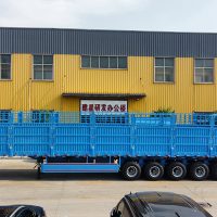 254e75940fe0fcc5fe57c9966bc0284 5Axle Fence Cargo Semi Trailer