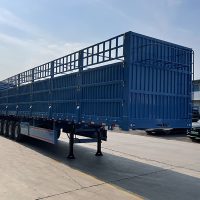 2777cc8725485435747f41d0b3d6442 5Axle Fence Cargo Semi Trailer