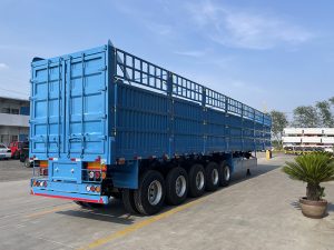 b7fa0958ce266c15f098708e52af7bb 5Axle Fence Cargo Semi Trailer